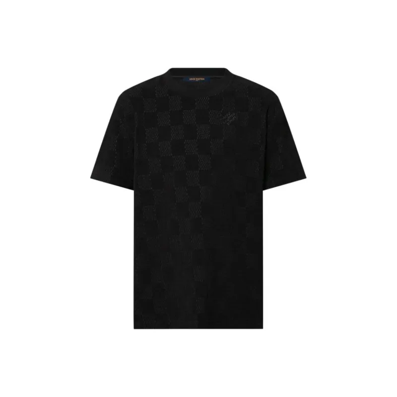 LOUIS VUITTON Damier French Terry Cotton T shirt-0