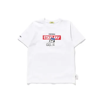 STAYREAL OLAF Olaaf Lazy Text T-Shirt Unisex