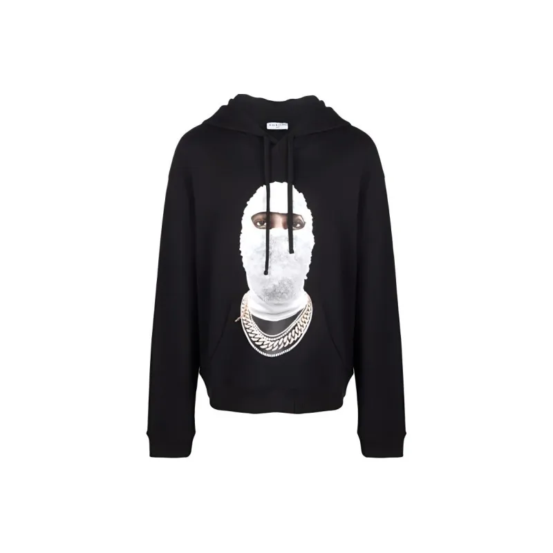 IH NOM UH NIT Future Mask Drawstring Hoodie-0
