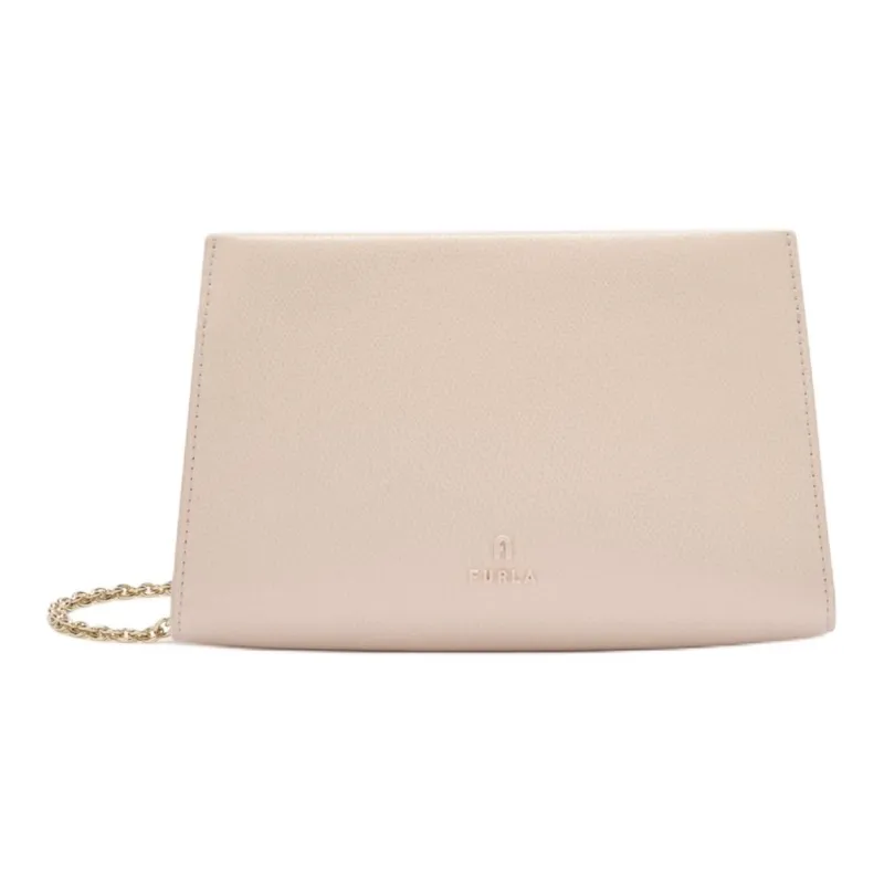Furla Leather Handheld Shoulder Bag, Crossbody Bag Mini Women's Pink-0