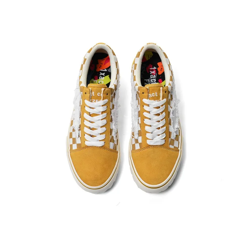 VFTS Canvas Shoes Unisex Black White-13