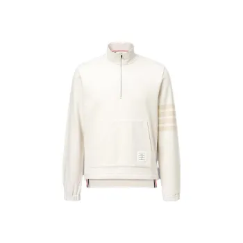 THOM BROWNE· THOM BROWNE FW23 Early Autumn Collection Sweatshirt Men's Ecru