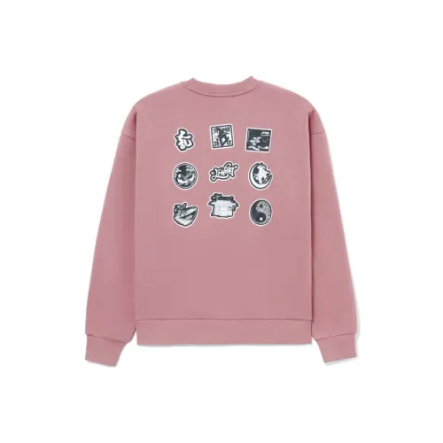 LINING Skateboard Sweatshirts Unisex Pink