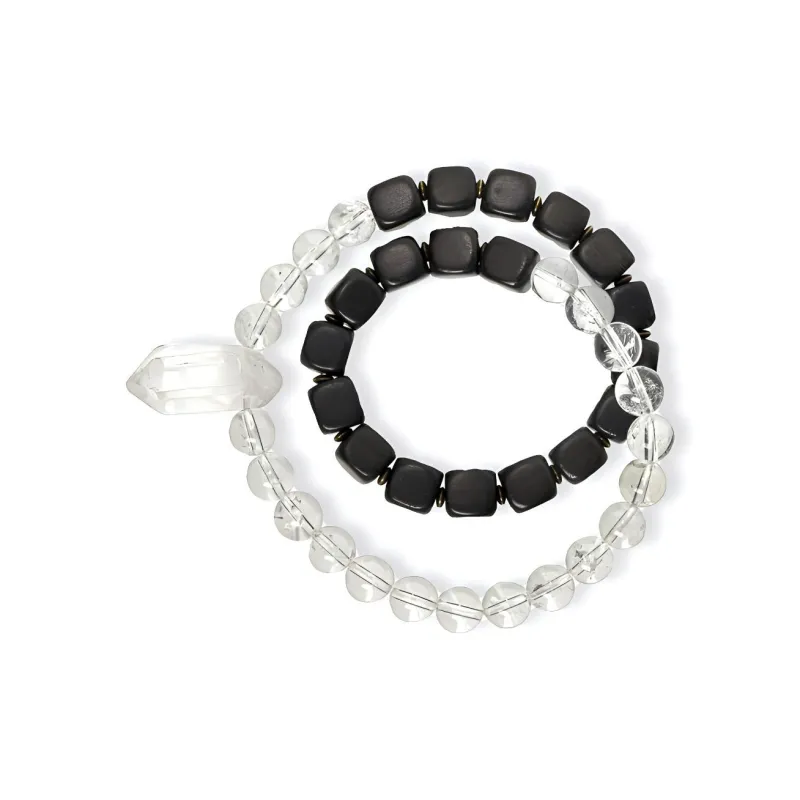 MUXIANG Crystal Jade Bracelets Unisex-0