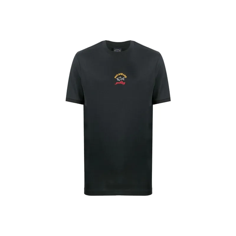 Paul & Shark Graphic Printed T Shirt-0