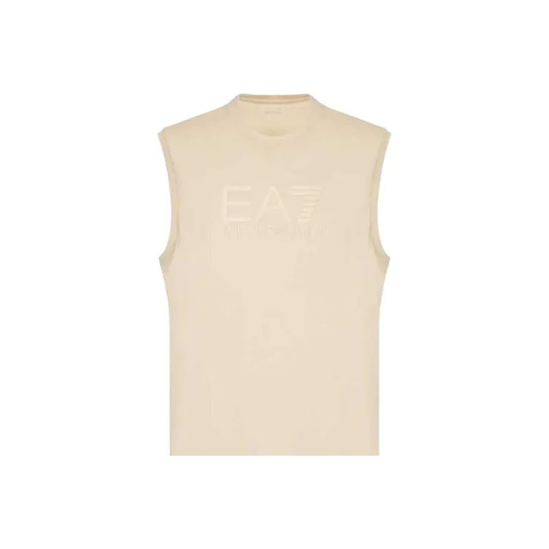 EMPORIO ARMANI EA7 SS25 Tank Top Men's Apricot-1