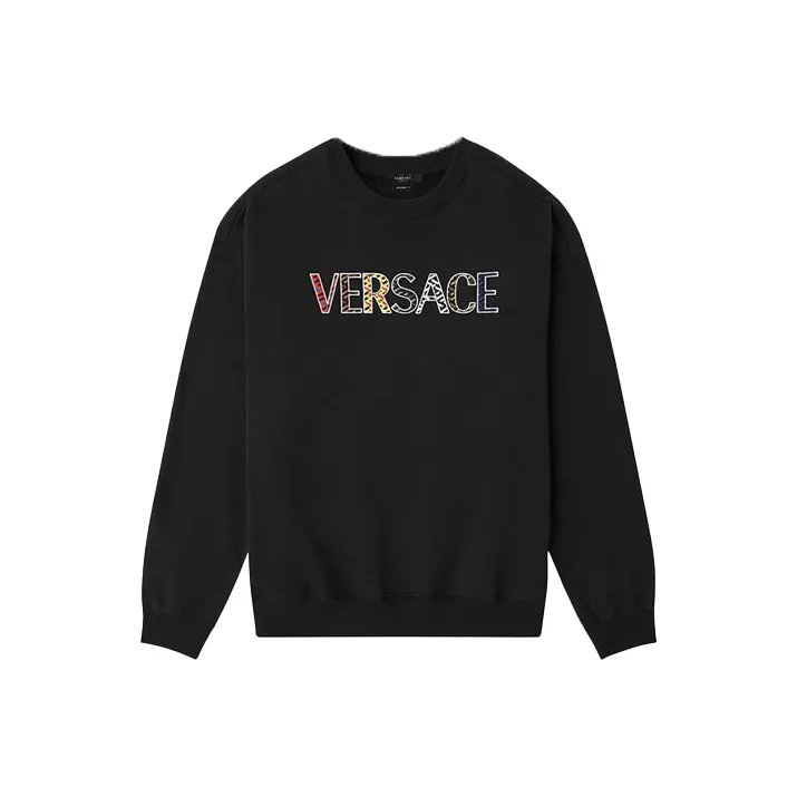 VERSACE Sweatshirts Men Black-0