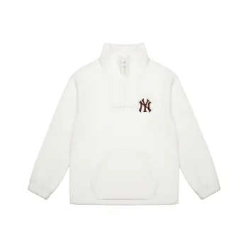 MLB New York Yankees Sweatshirts Unisex Cream