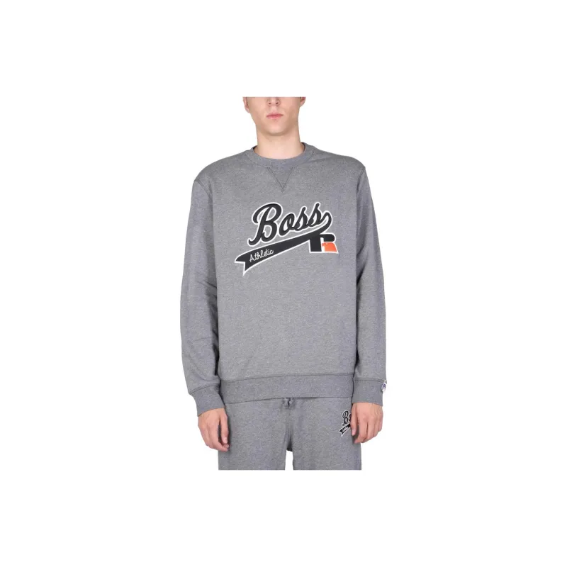 HUGO BOSS Sweatshirt Men's Gray-0