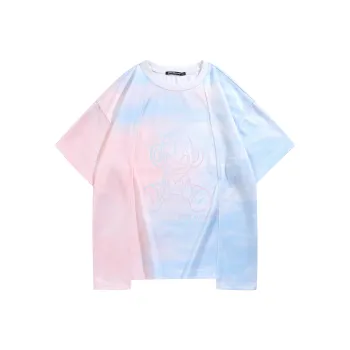 FireMonkey T Shirt Unisex Blue Pink