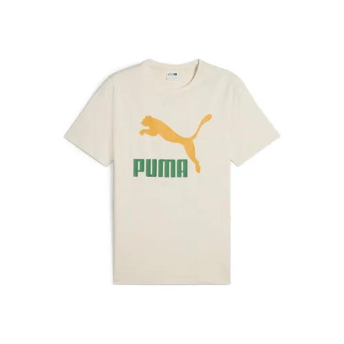 PUMA T Shirts Men Apricot