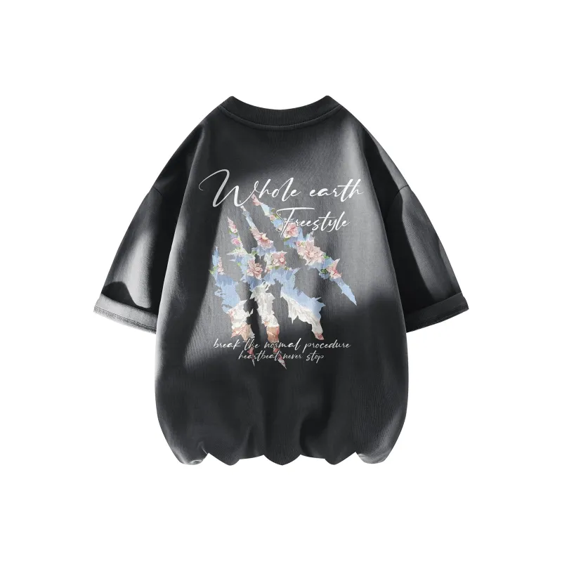 WHOLE EARTH T Shirt Summer Unisex-10