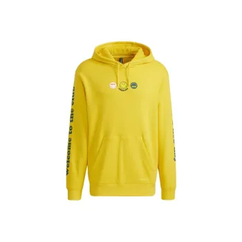 Smiley X Adidas Neo Sweatshirts Men Yellow