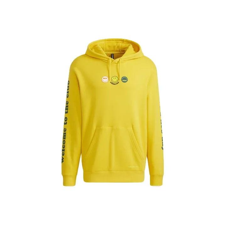 Smiley X Adidas Neo Sweatshirts Men Yellow-0