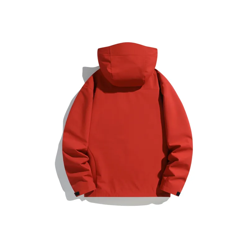 ROBINHOOD Water Resistant Windproof Breathable Wear Resistant Warm Water Repellent Windbreaker Jacket Unisex-30