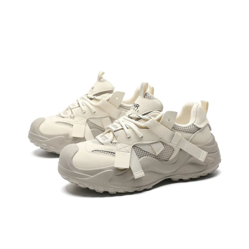 ZHR Ugly Cute Shoes Slip Resistant Low Top Chunky Sneakers Women's-1