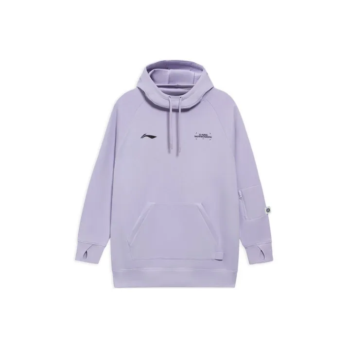 LiNing Sweatshirts Unisex Bad Little Purple-0