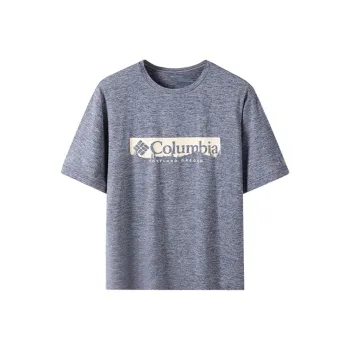 Columbia T Shirt Men's Light Blue