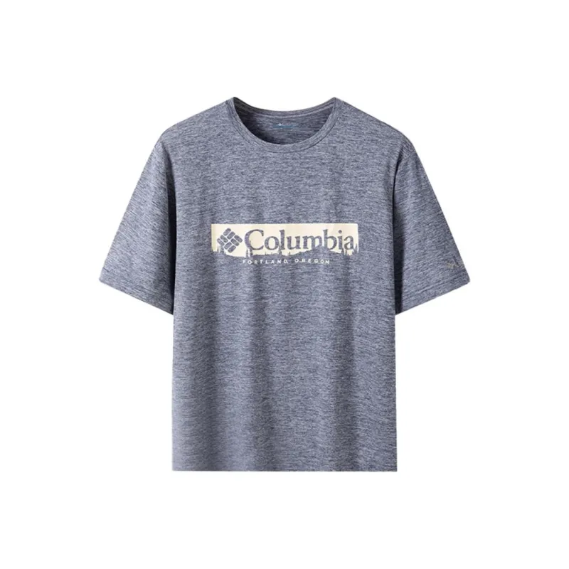 Columbia T Shirt Men's Light Blue-0