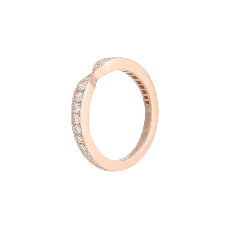Chaumet Triomphe De Chaumet Rose Gold Rings Unisex-2