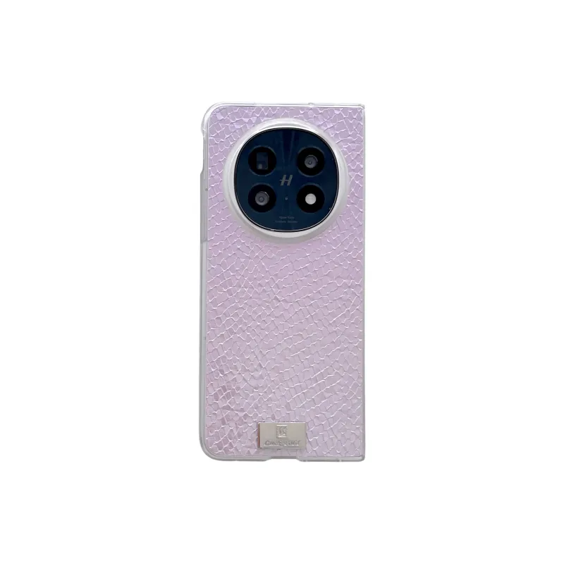 ZHUOJI PC Material Transparent Trim Dragon Pattern Fashion Phone Cases Compatibility OPPO Find N5 Phone Case-3