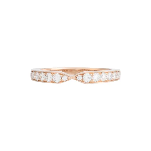 Chaumet Triomphe De Chaumet Rose Gold Rings Unisex