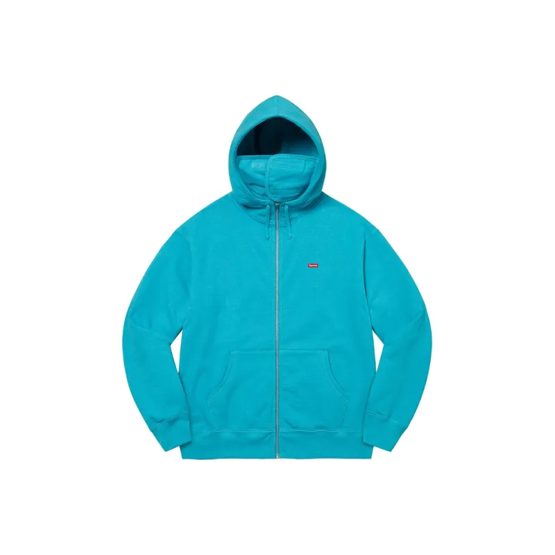 Supreme Small Box Facemask Zip Up Hooded Sweatshirt FW21-7
