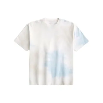 Hollister T Shirt Men's White Tie Dye