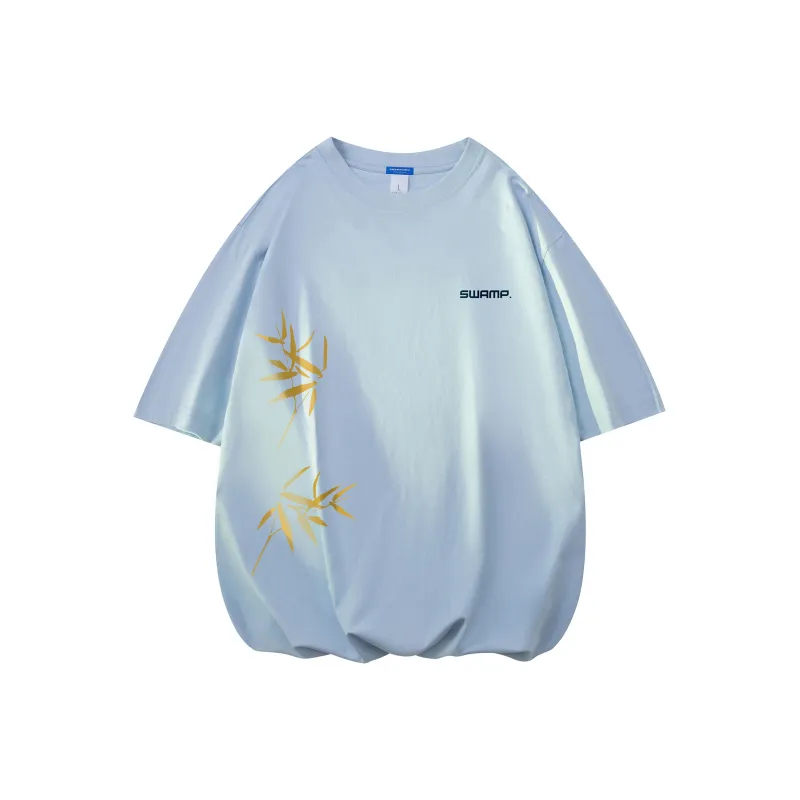 SWAMP AREA T Shirt Unisex White-5
