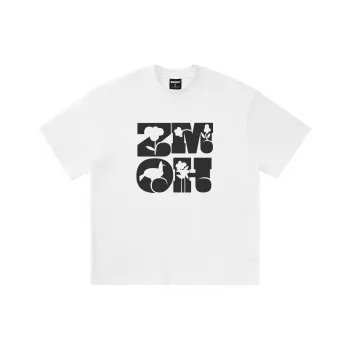 ZMOH Short Sleeved T Shirt Unisex Couple's