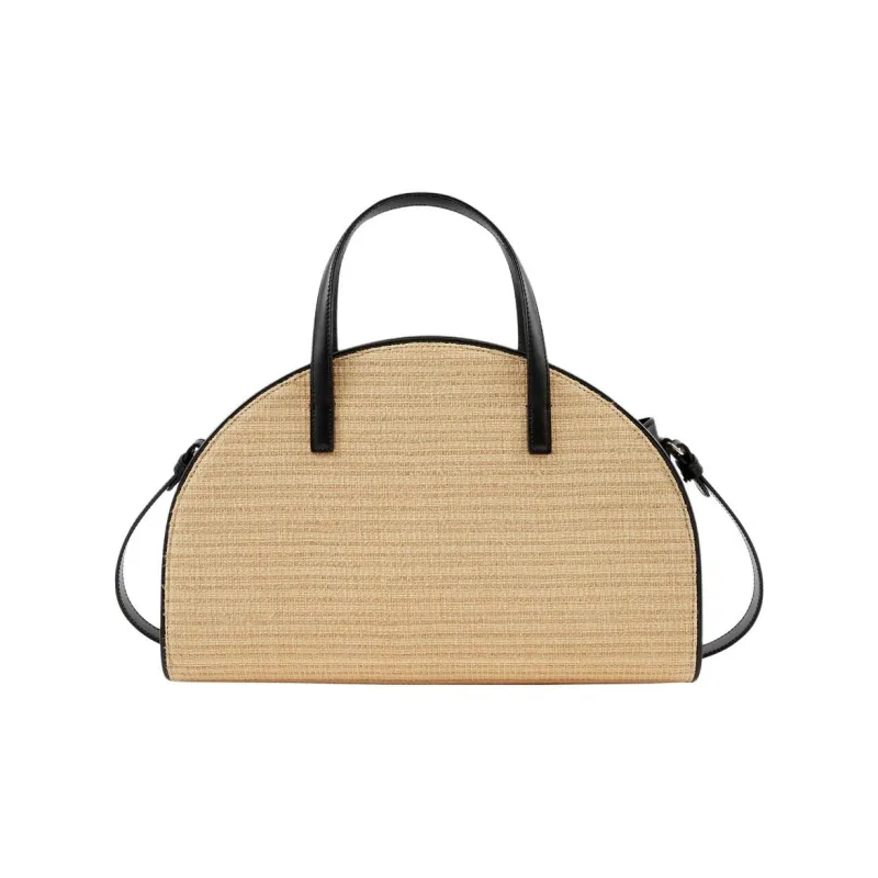 A.P.C Cow Leather Tote Bag, Shopping Bag, Shoulder Bag, Handbag Women's Beige-2