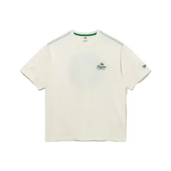 New Era T Shirts Unisex Beige