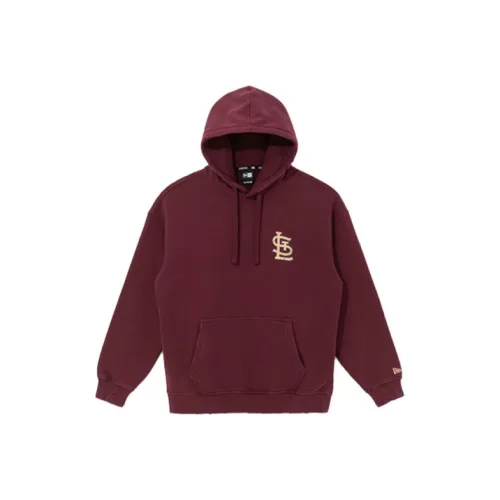 New Era Sweatshirts Unisex Burgundy
