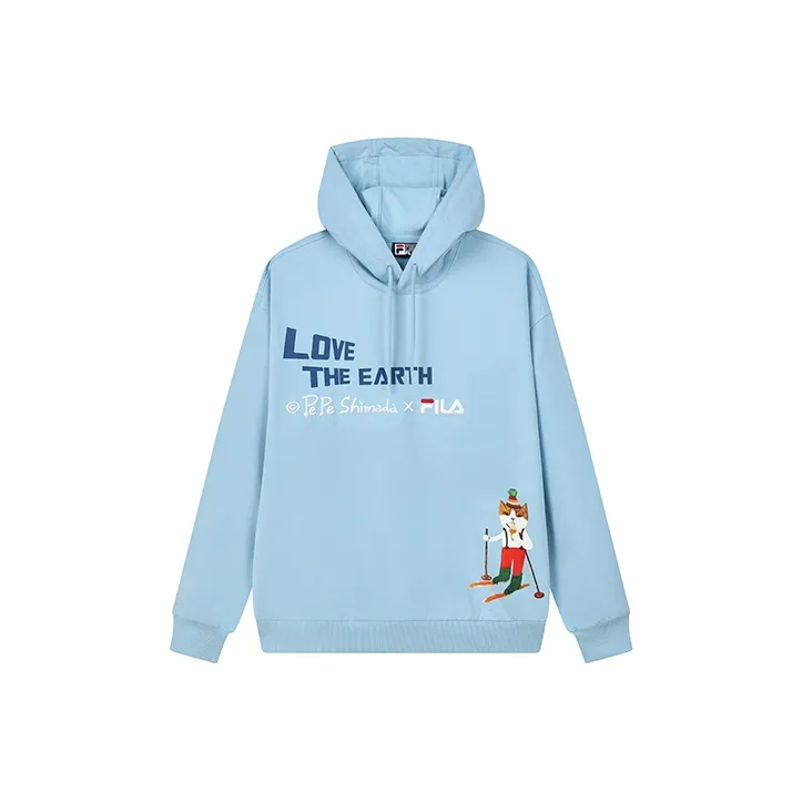 FILA Sweatshirts Men Denim Blue-0
