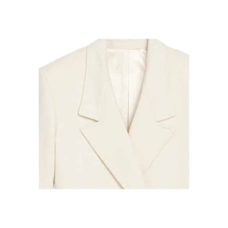 CELINE Draped Cropped Blazer-2