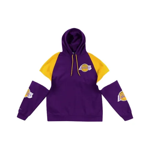 Mitchell Ness Sweatshirts Unisex Purple
