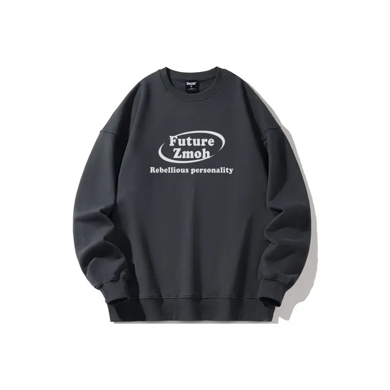 ZMOH Sweatshirt Unisex Turquoise-5