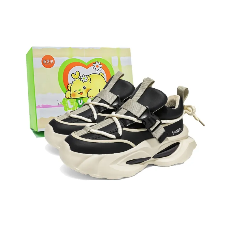 Budding Bear Slip Resistant, Abrasion Resistant, Lightweight, Height Increasing Low Top Chunky Sneakers Men's-5