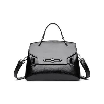 Yalu Waxed Leather Shoulder Bag, Crossbody Bag, Handbag Women's Multicolor