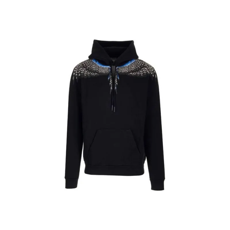 Marcelo Burlon Icon Wings Drawstring Hoodie-0
