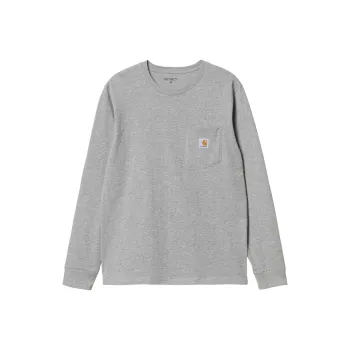 Carhartt WIP L/S Pocket T Shirt T Shirt Unisex Gray