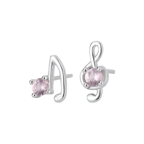 Universe Search S925 Silver Stud Earrings Women's