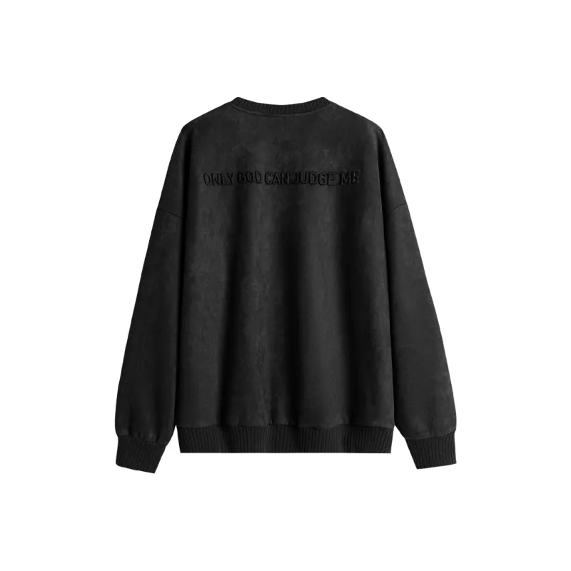 BTW Crew Neck Loose Fit Sweatshirt Unisex-8