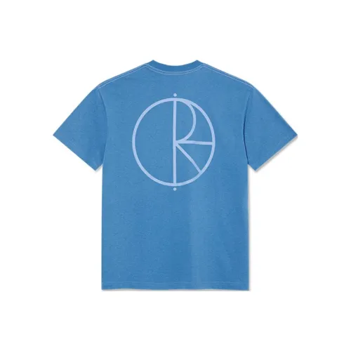 embroidered logo 3 4 sleeves pullover SS25 T Shirt Men's