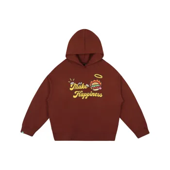 MAKE HAPPINESS Sweatshirts Unisex Light Brown