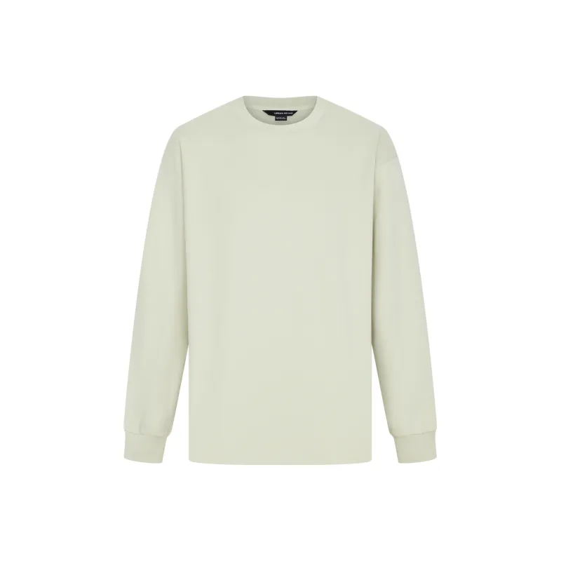URBAN REVIVO T Shirt Men's Green Khaki-0