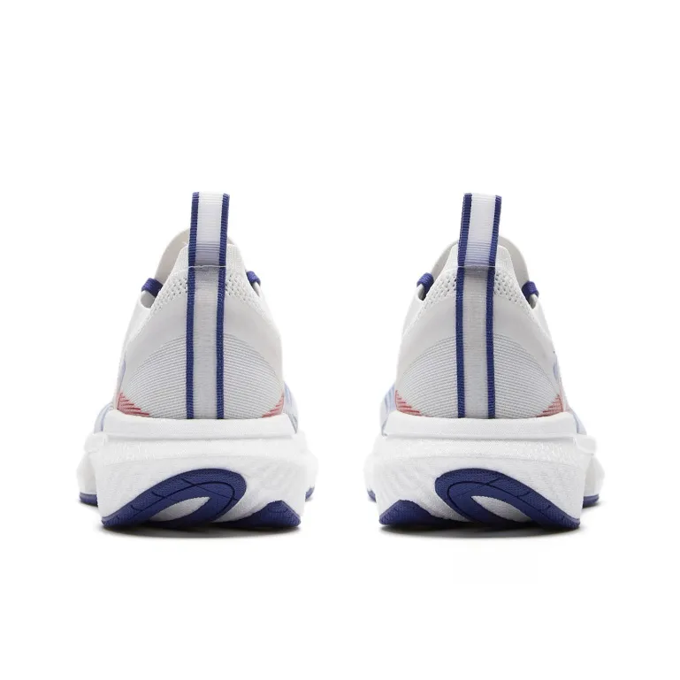 Le Coq Sportif Cushioning And Breathable Low Top Running Shoes Unisex White Blue Red-3