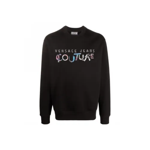 VERSACE JEANS Sweatshirt Men's Black