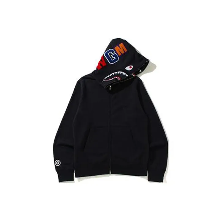 Bape Double Side Shark Full Zip Hoodie FW21-0