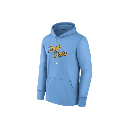 Nike Kansas City Royals Authentic Collection City Connect Men's Nike Therma Mlb Pullover Hoodie